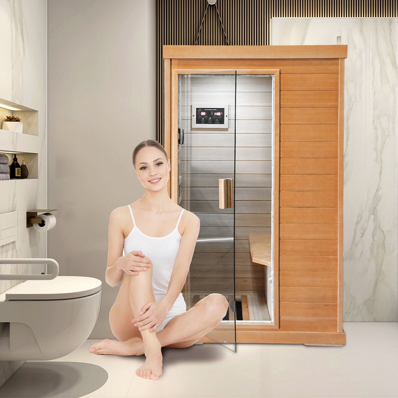 Infrared Sauna Room Single Room – Natural