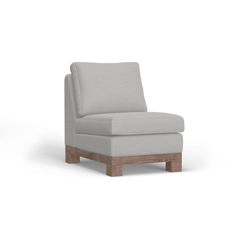 Samba – Armless Chair – Ecru Beige