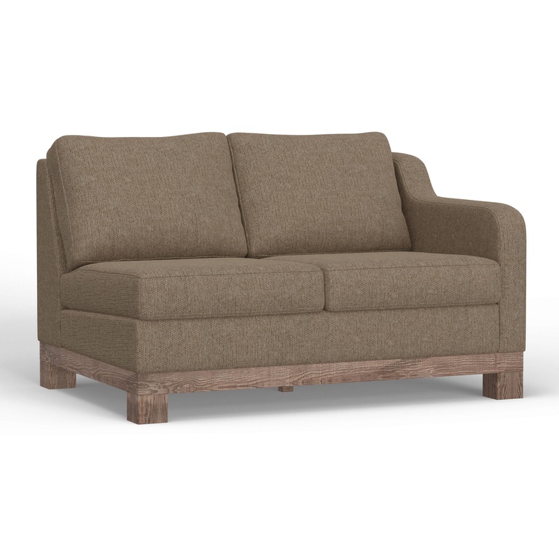 Samba – Two-Cushion Loveseat – Brown Camel