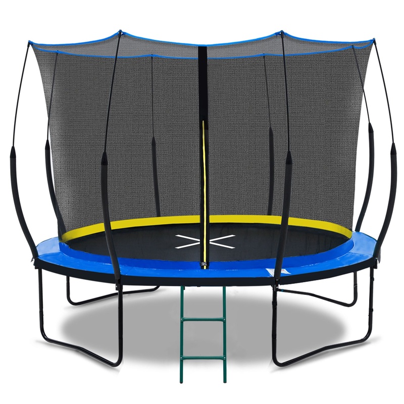10 Ft Trampoline Inner Safety Net Elastic Ropes Version – Blue