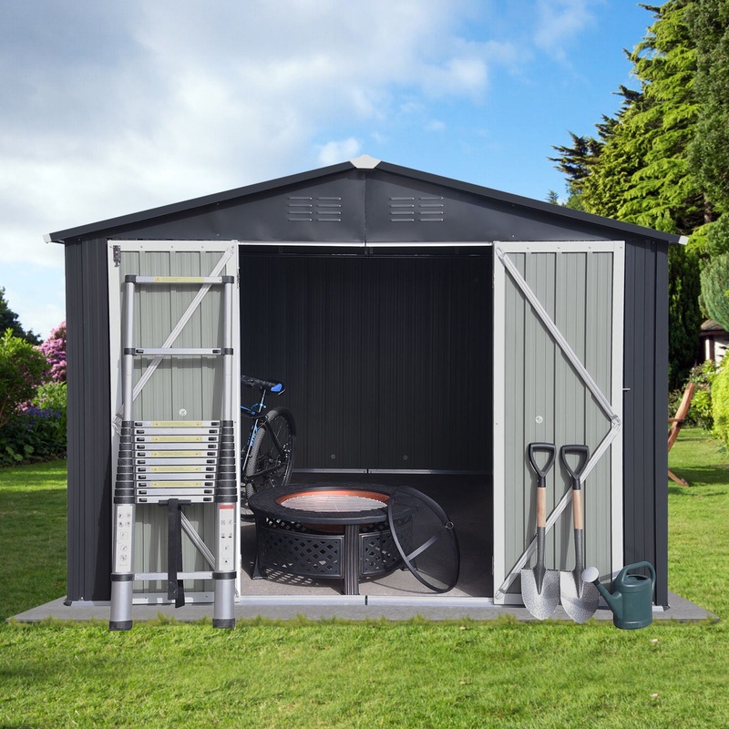 10’x12′ Garden Sheds Outdoor Storage Sheds