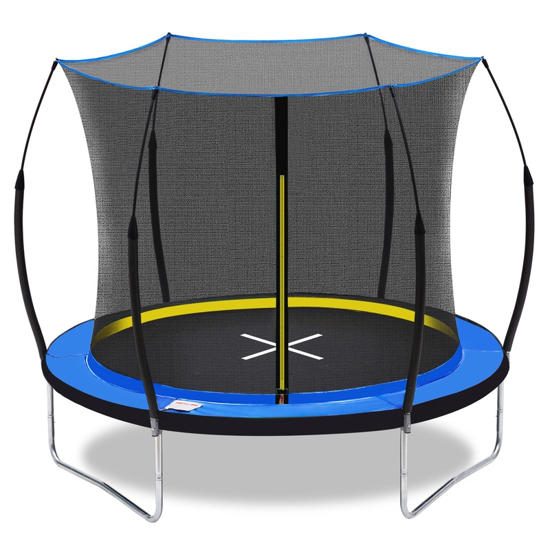6 Ft Trampoline Inner Safety Net Elastic Ropes Version – Blue