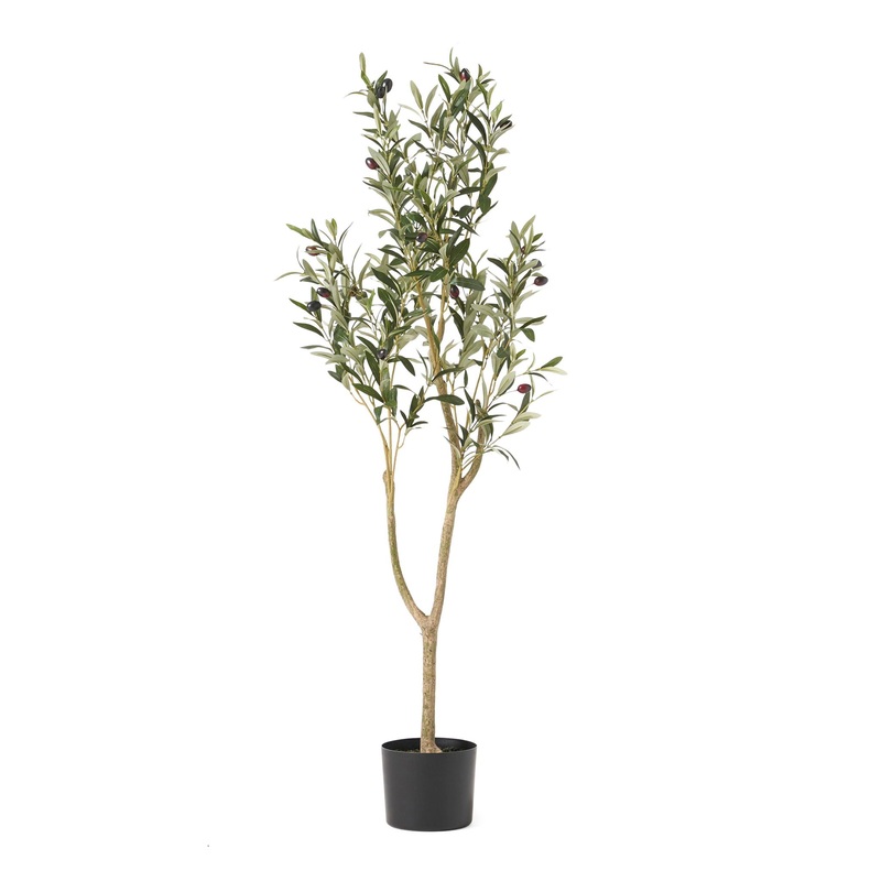 Artificial Olive Tree|Green|27″W x 27″D x 71″H|23″W x 23″D x 59″H|19″W x 15″D x 47″H