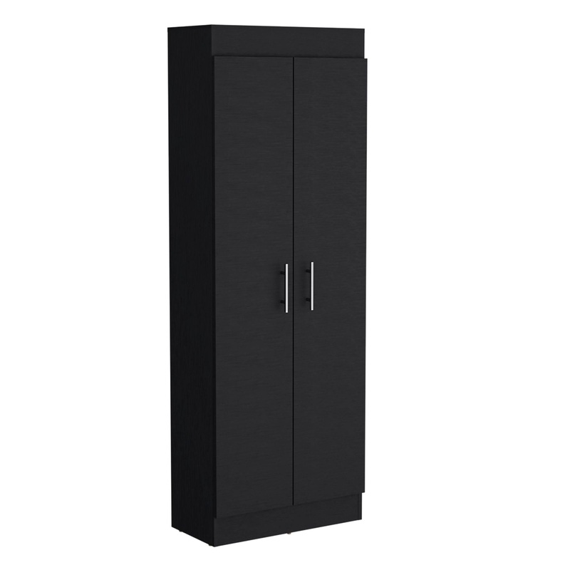 Clinton – Pantry Cabinet Kitchen Storage – Black