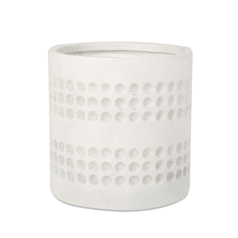 Elegant Design Cube Planter|White|10″W x 10″D x 10″H|13″W x 13″D x 13″H|15″W x 15″D x 15″H