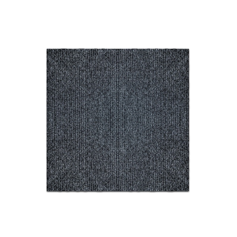 Diy Module Interlocking Decking Carpet Tiles For Patio, Porch, Poolside, Balcony, Backyard Polypropylene – Gray