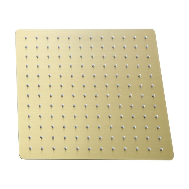 Modern 10 Square Rainfall Shower Head & Stainless Steel Wall Or Ceiling Mount Luxury Spa Shower Panel