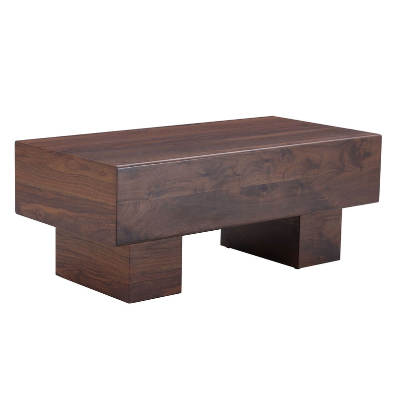 Modern Simple Coffee Table|Dark Brown|Light Brown