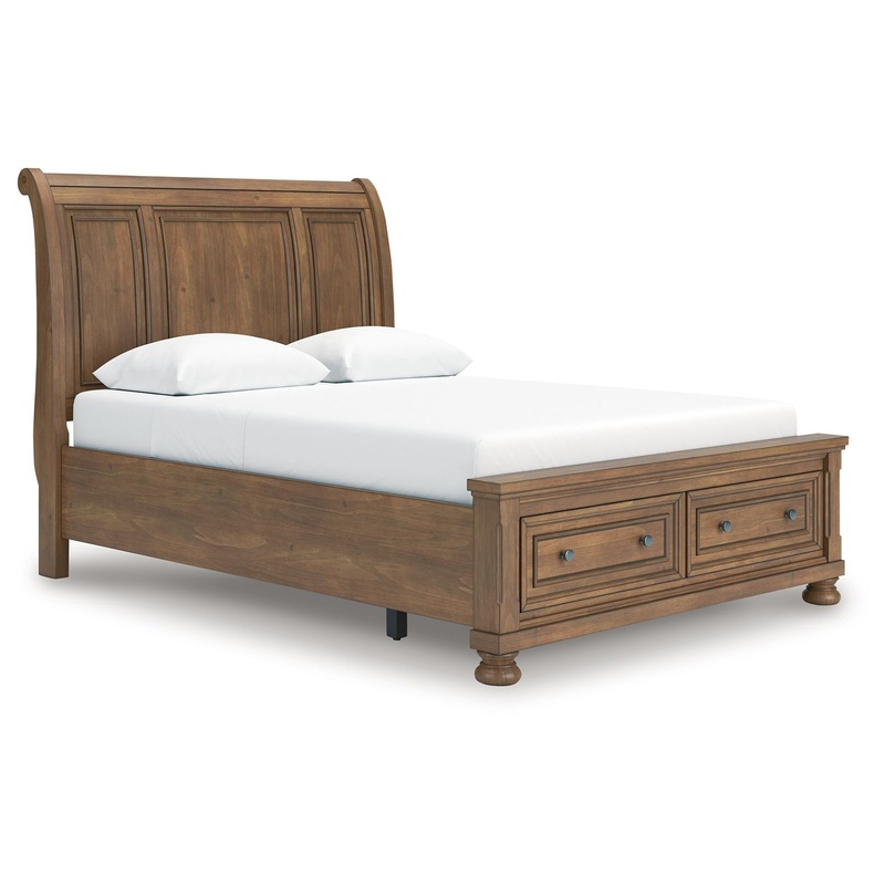Feddinger – Storage Sleigh Bed