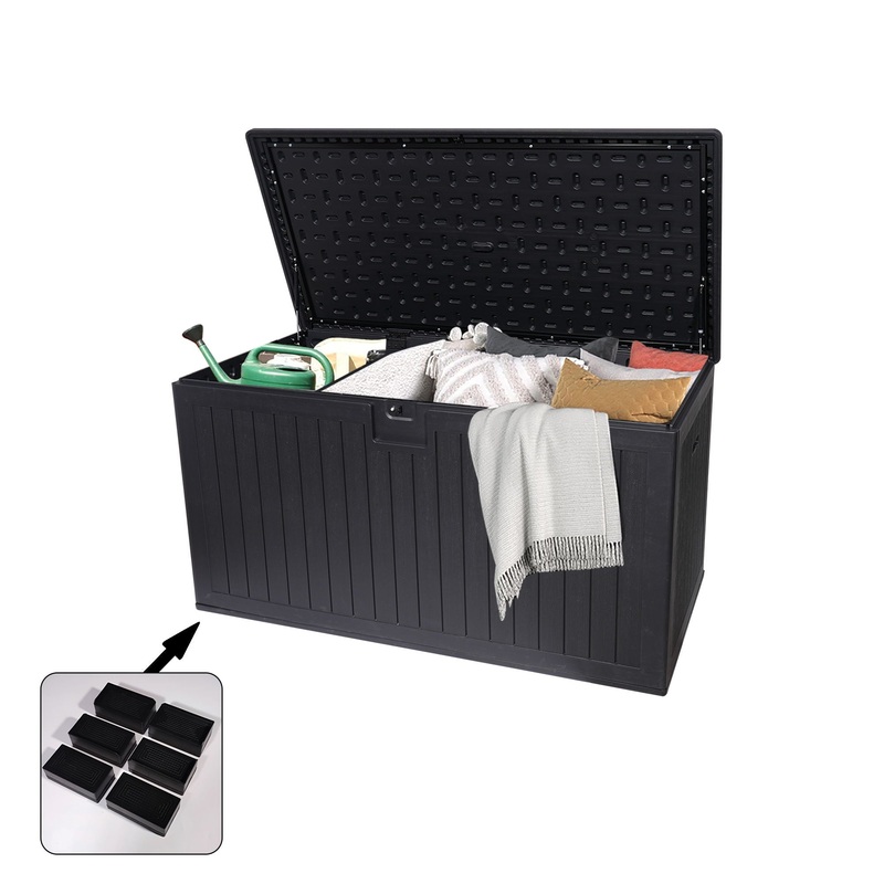 Outdoor Large Storage Box With Lockable Storage Containers