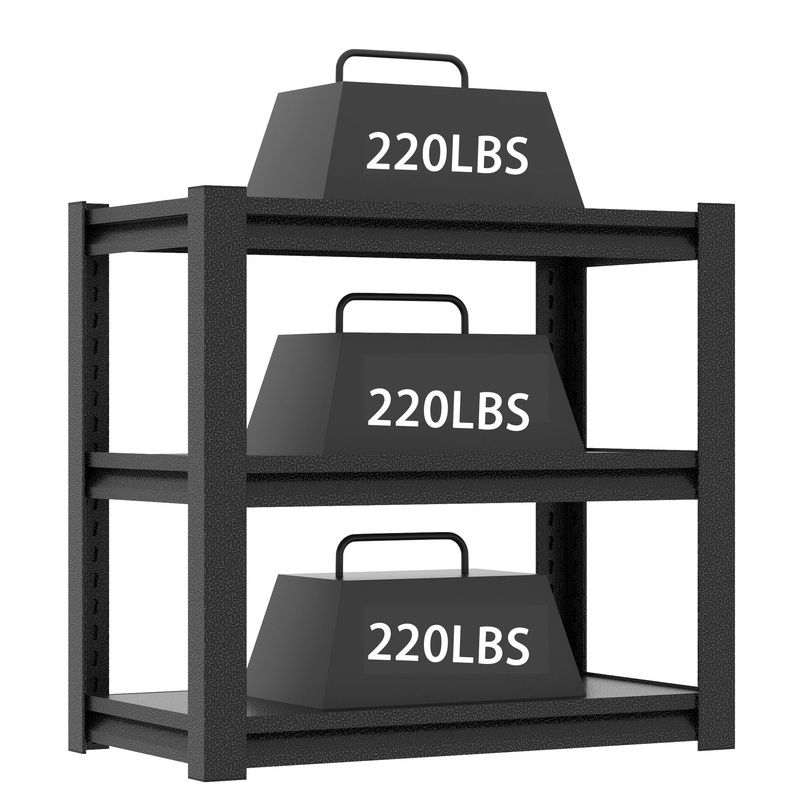 Stylish Metal Aquarium Stand For 20 – 30 Gallon Tanks, 3 Tier Adjustable Shelf