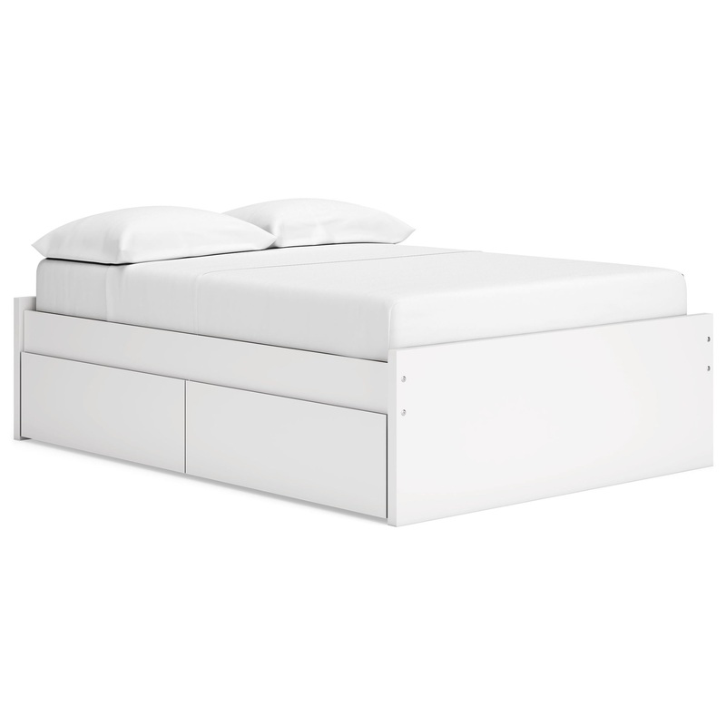 Onita – Platform Bed|White|Queen|Full|Twin