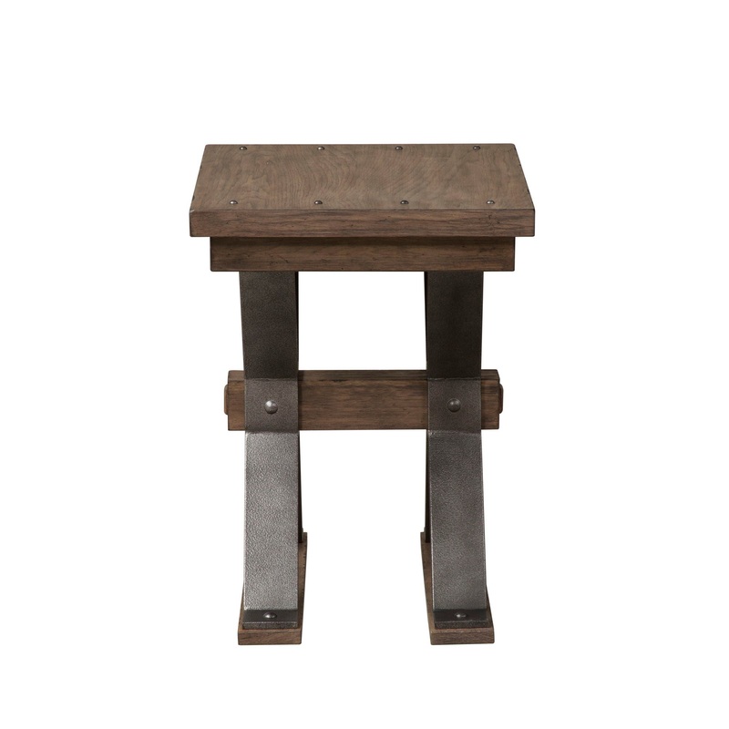 Sonoma Road – Chair Side Table – Light Brown