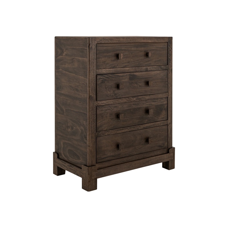 Dark Atenas – 4-Drawer Chest – Brown