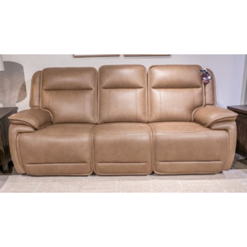 Glencroft – Sahara – Power Reclining Sofa With Adjustable Headrest