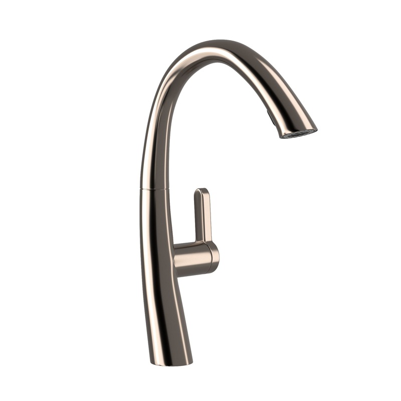 Kitchen Faucet With Pull Out Spray, Stainless Steel, 16 Height – Brushed Nickel