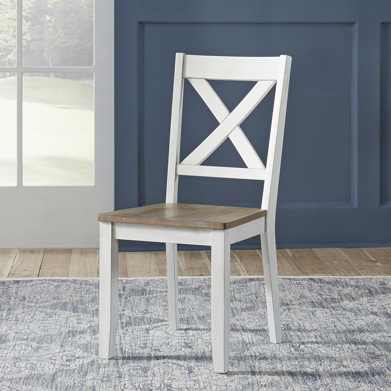 Lakeshore – X Back Side Chair|White