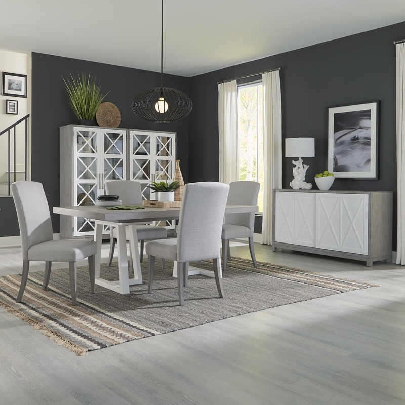 Palmetto Heights – Double Pedestal Table Set
