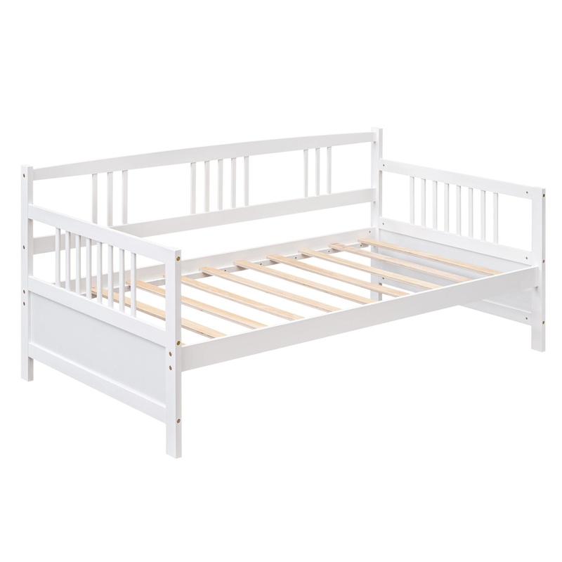 Twin Size Modern Daybed, Multifunctional – White