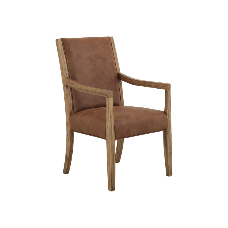 Verona – Upholstered Dining Armchair – Brown