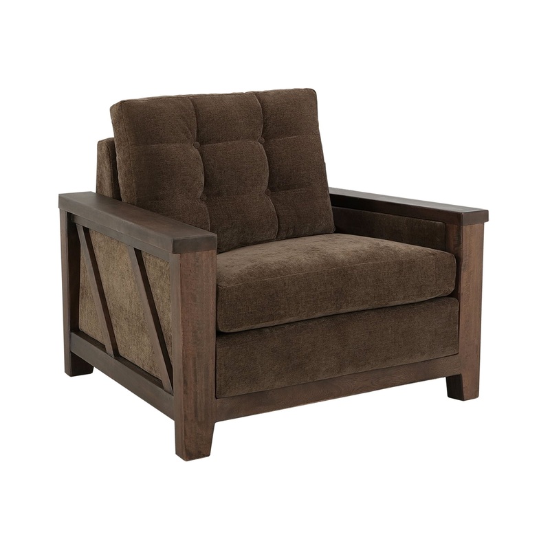 Walnut – Armchair|Black|Dark Brown