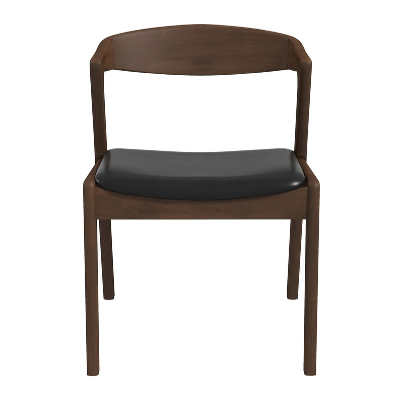 Dakota – Dining Chair (Set of 2) – Black / Brown