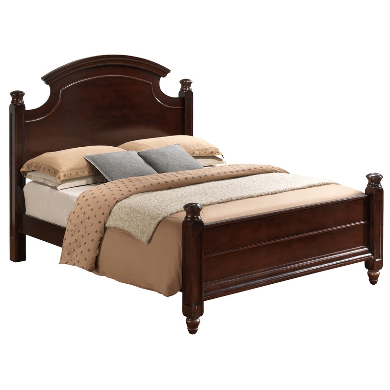 Full Bed Traditional Design – Cappuccino