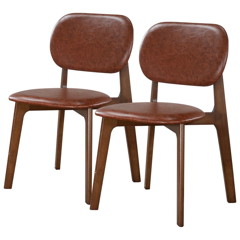 Kelsey – Dining Chair (Set of 2) – Brown / Natural