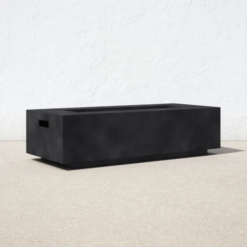 Propane Outdoor Modern Fire Pit Table – Charcoal