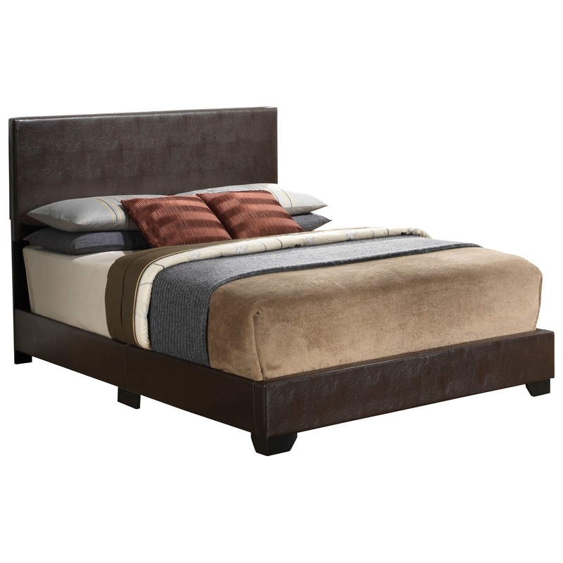 Aaron – King Bed – Brown