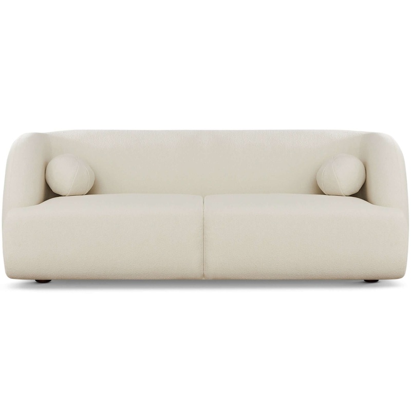 Anna – French Boucle Sofa – White