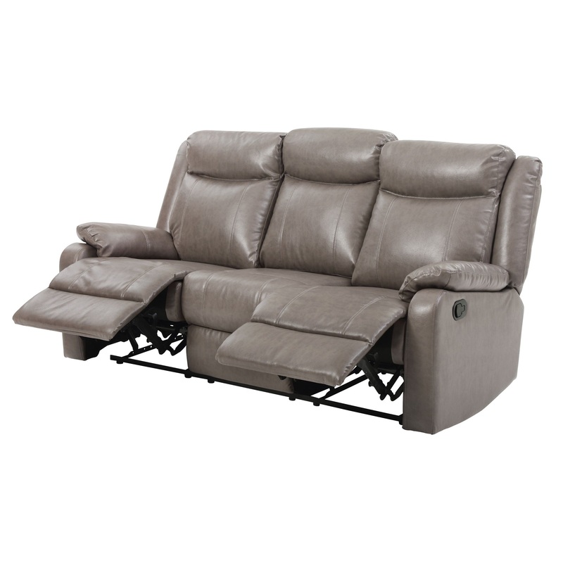 Contemporary Three Seater Sofa – Gray