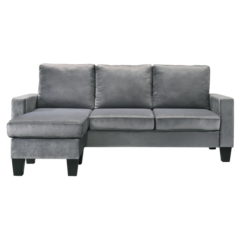Jessica – Sofa Chaise – Gray
