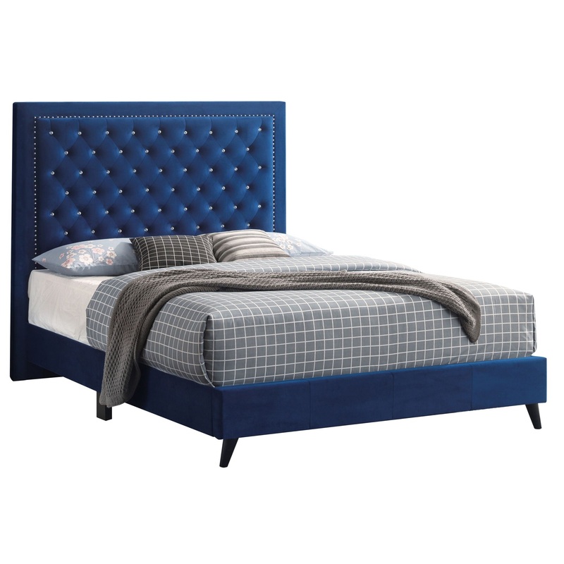 King Bed – Navy Blue