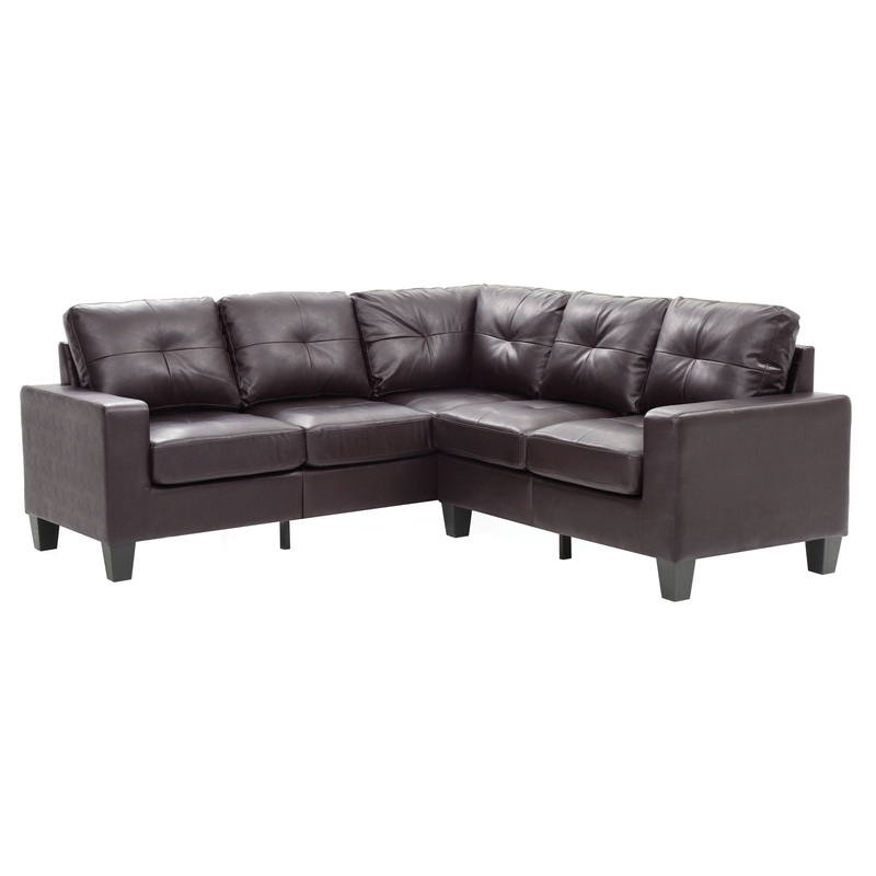 Newbury – Sectional – Dark Brown