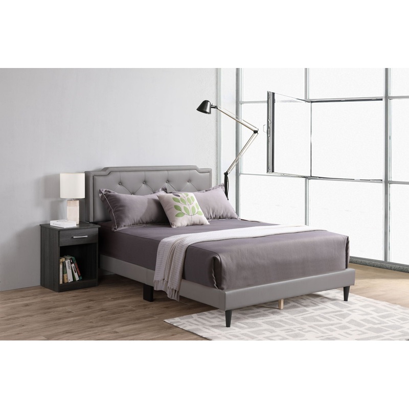 Charming Full Bed – Soft Hues