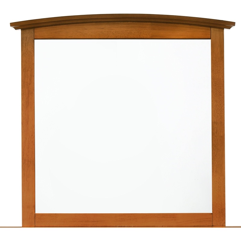 Elegant Wall Mirror – Oak