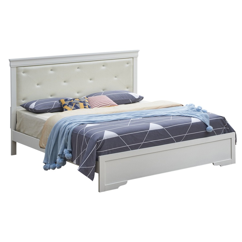 Full Bed Elegant Transitional – Champagne