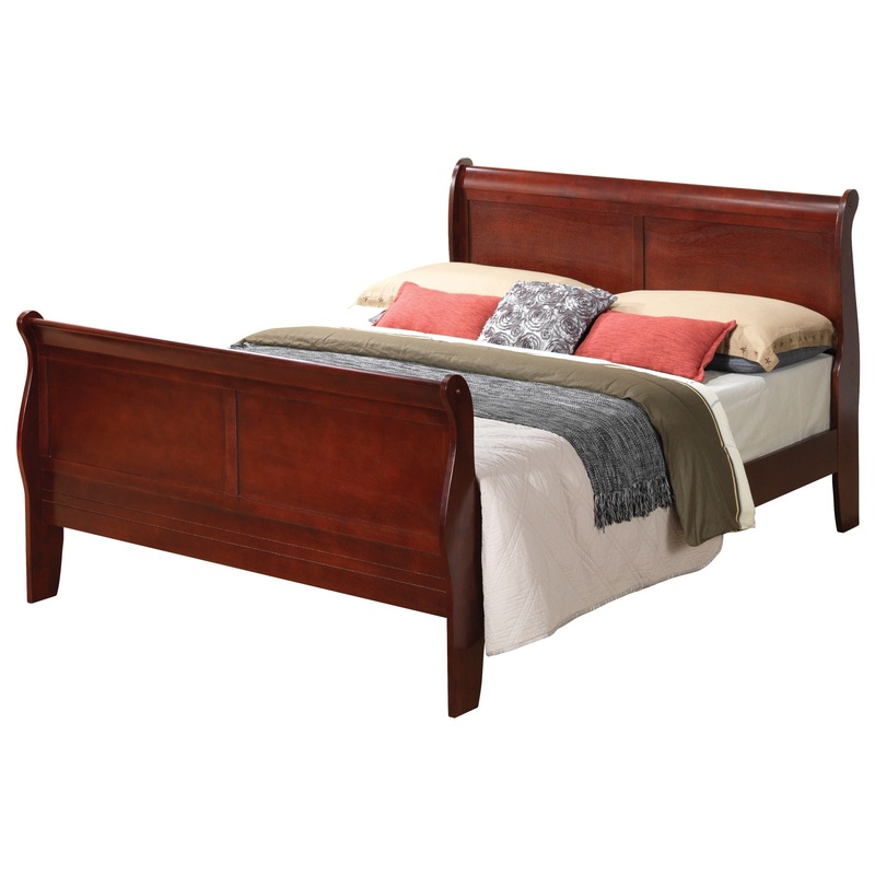 King Bed Charming Traditional – Cherry