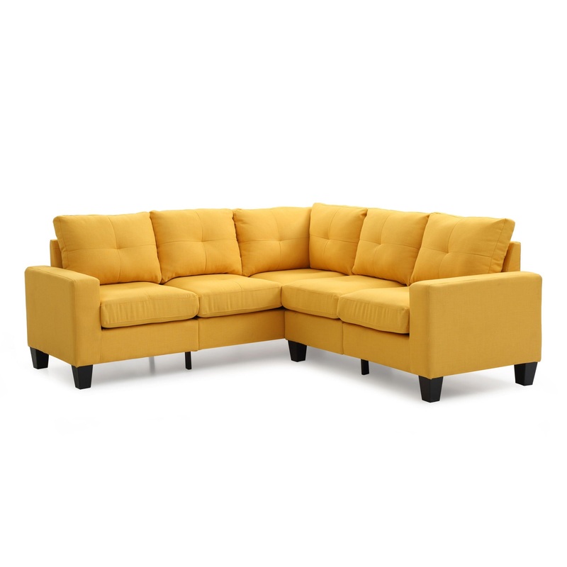 Newbury – Sectional – Yellow