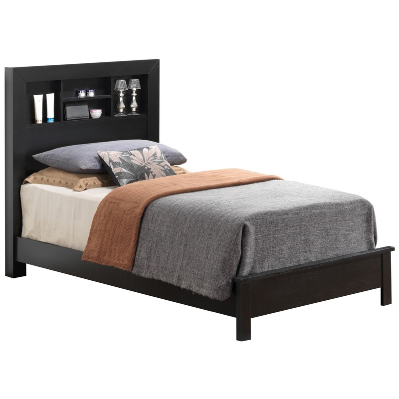 Twin Bed Stylish – Elegant Black