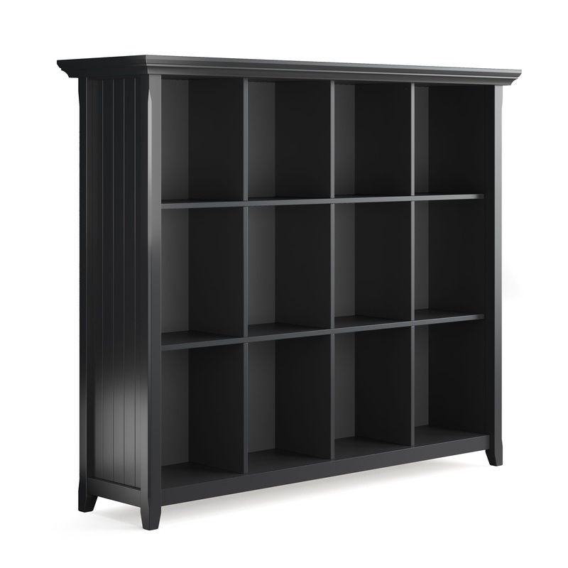 Acadian – 12 Cube Storage – Black