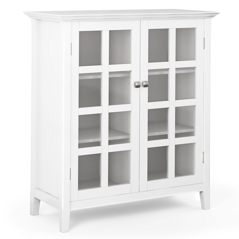 Acadian – Medium Storage Cabinet – White