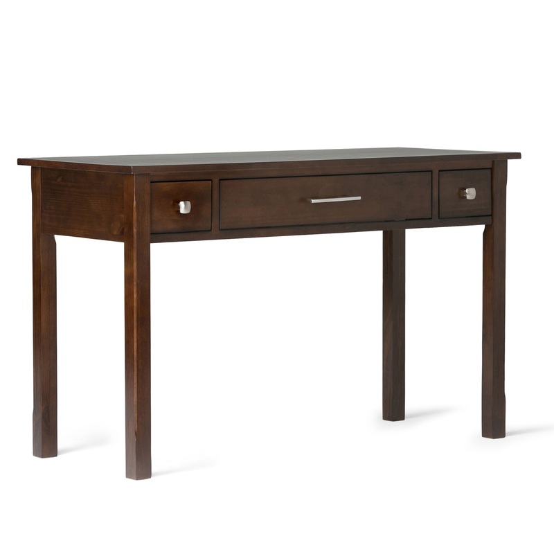 Avalon – Writing Office Desk – Dark Tobacco Brown