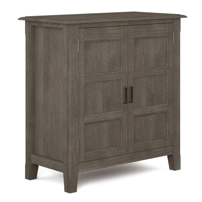 Burlington – Low Storage Cabinet – Farmhouse Gray