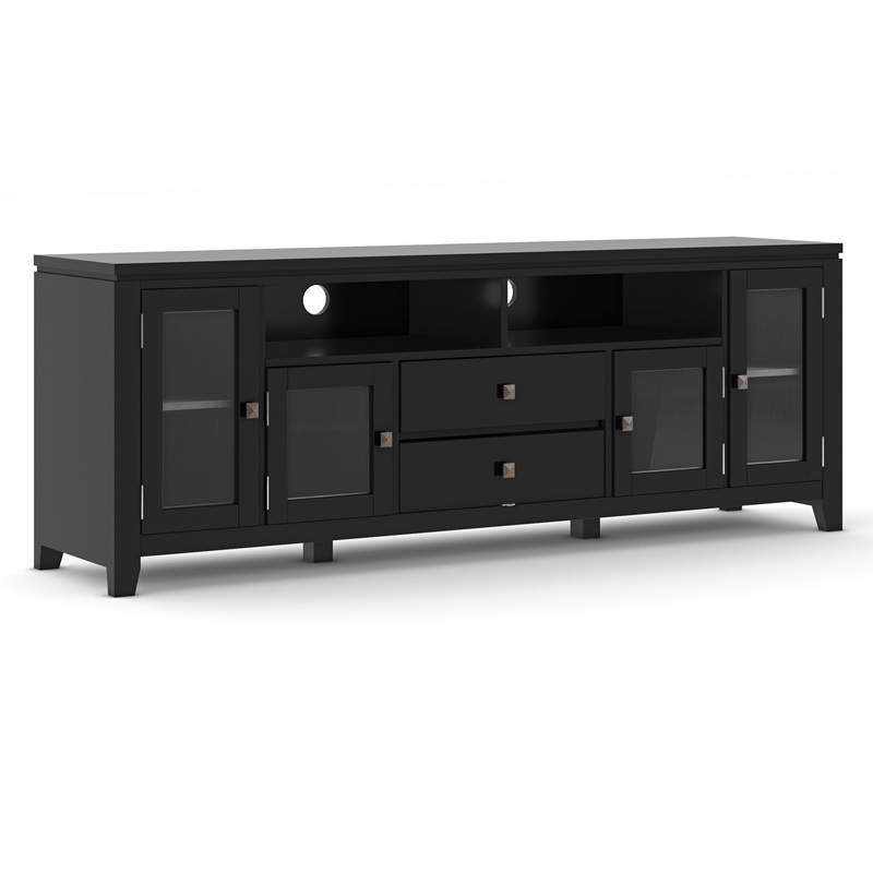 Cosmopolitan – Wide TV Media Stand – Black