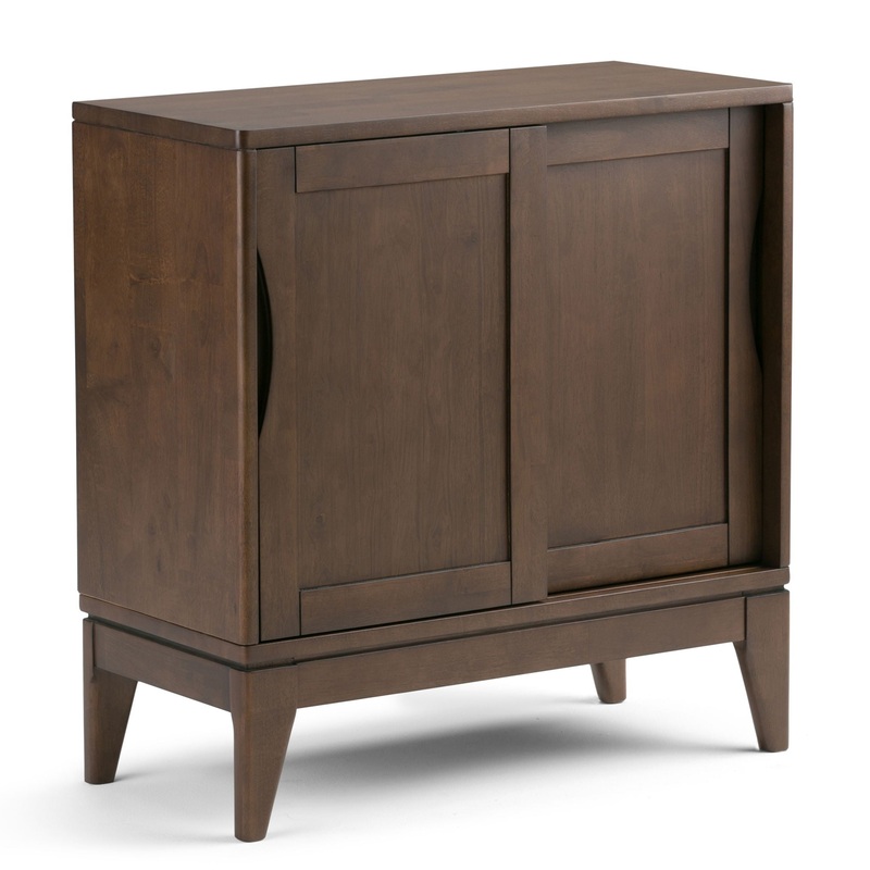 Harper – Low Storage Cabinet – Walnut Brown