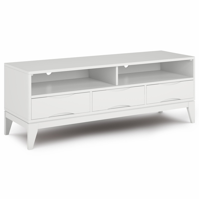 Harper – TV Media Stand – White