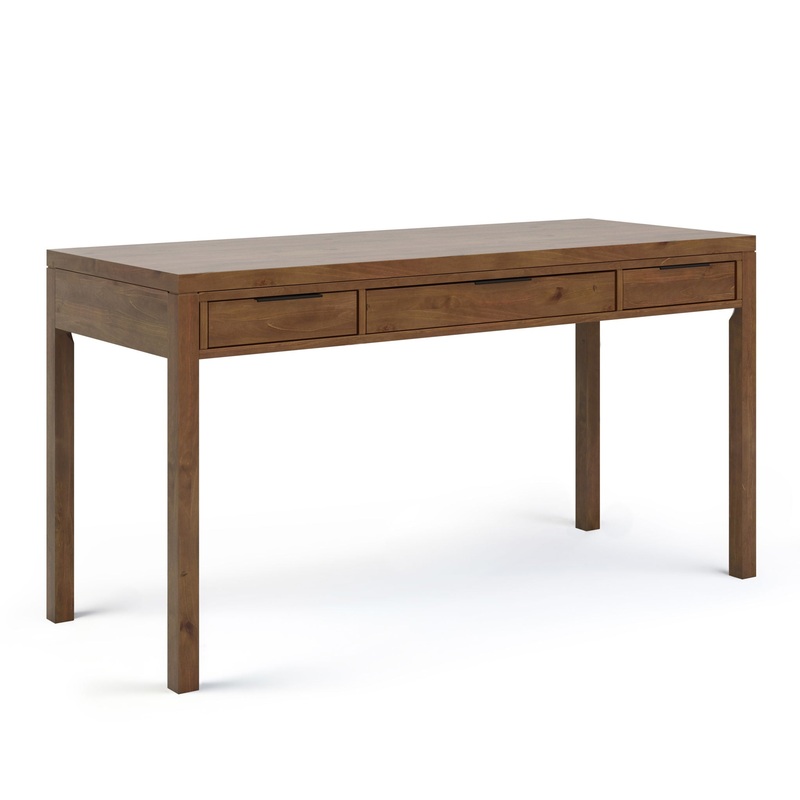 Hollander – Desk – Medium Saddle Brown