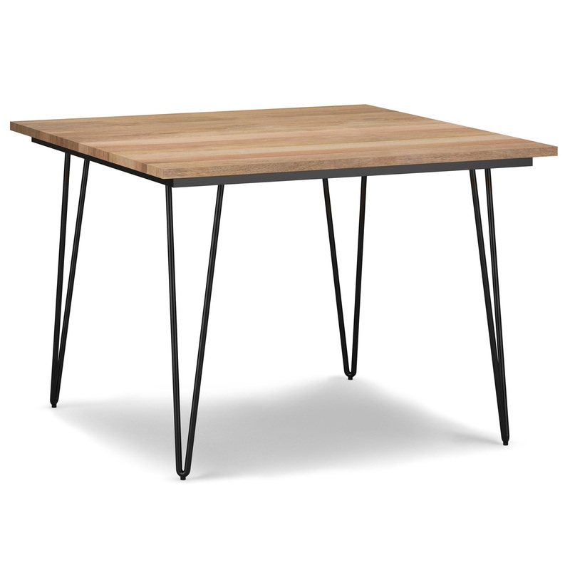 Hunter – Square Dining Table – Natural – Wood